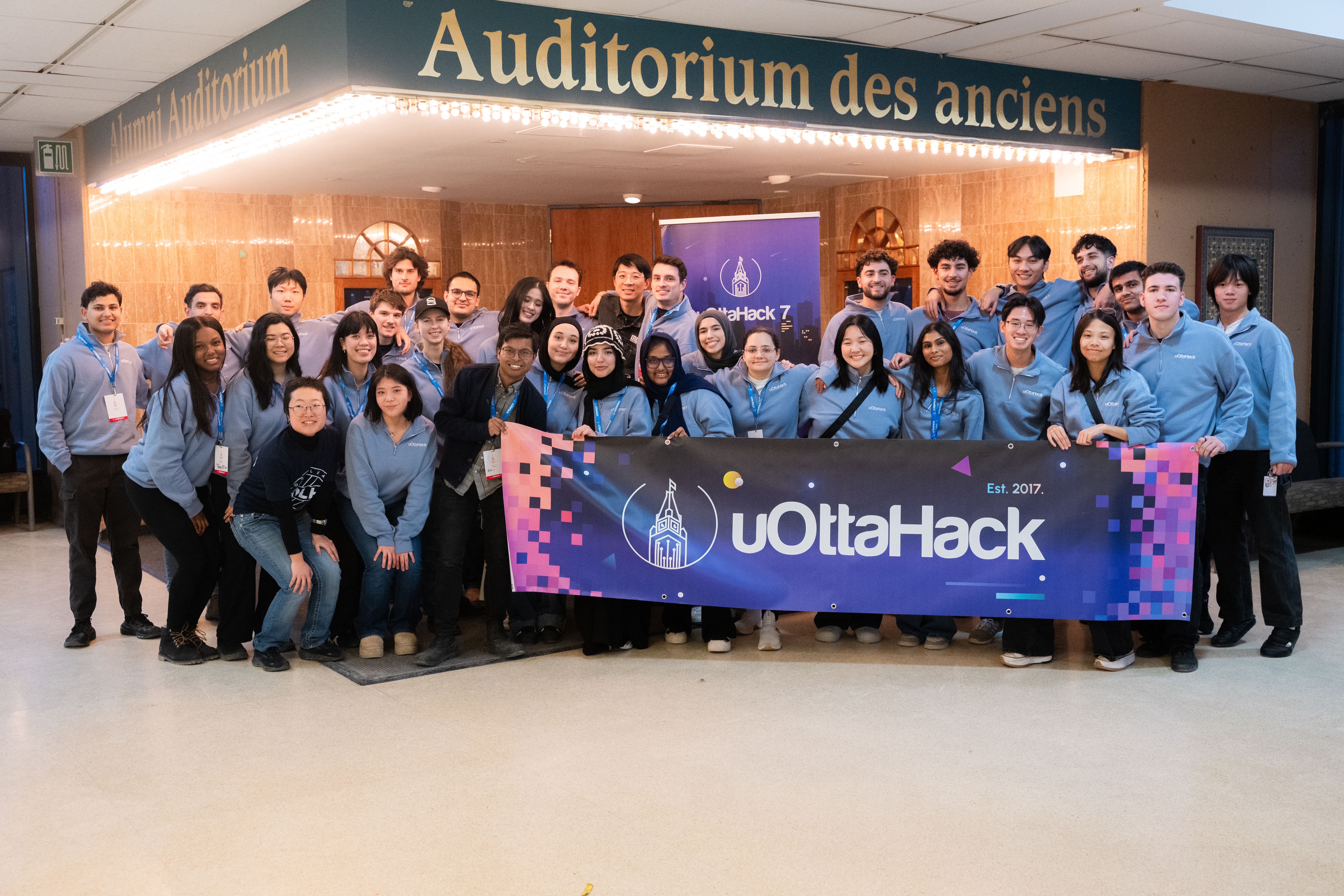 Robot on concrete floor